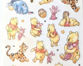 Winnie the Pooh - Licensed by KAMIO Japan Sticker Sheet CLEARANCE