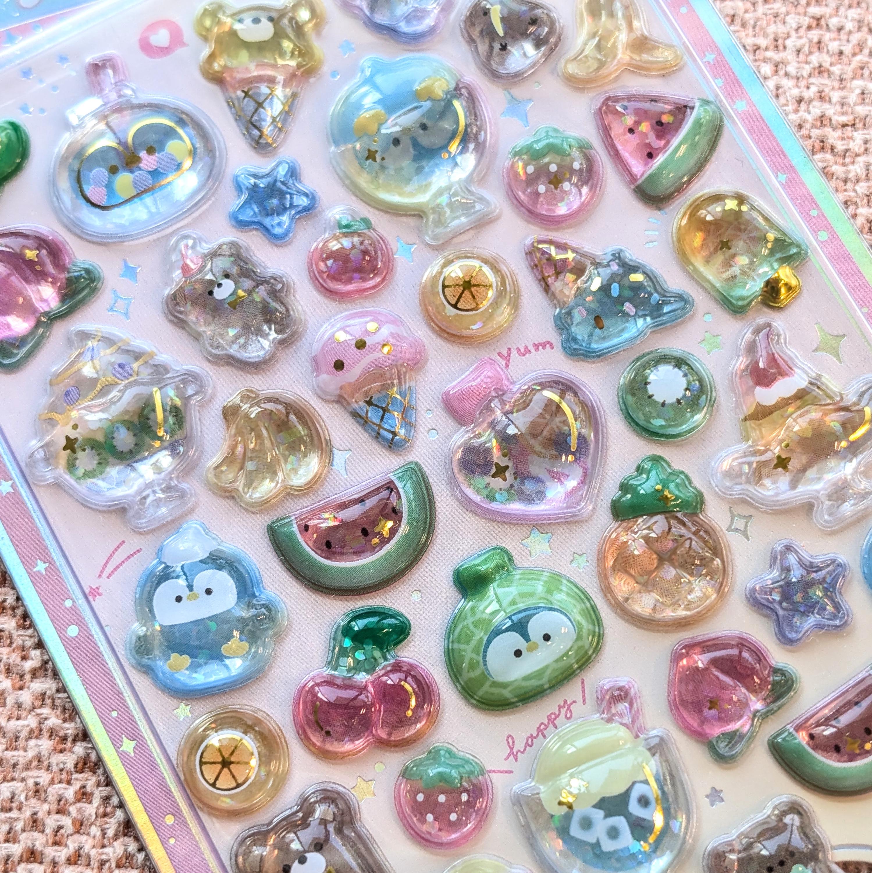 3D BONBON Popseal Sticker Drop Stick Seal | Hard Resin | CRUX