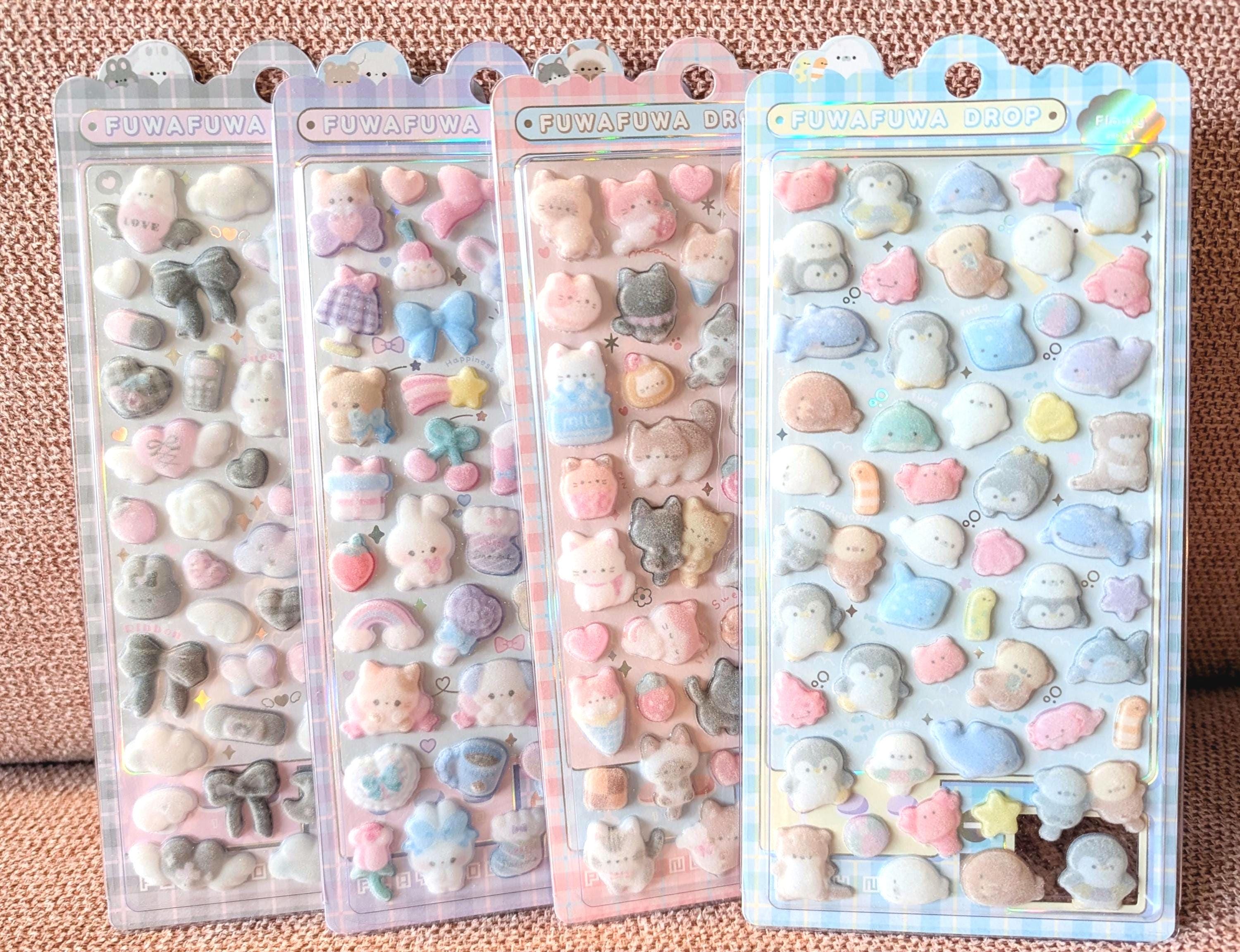 3D ハードファジーステッカー FUWAFUWAドロップ | レジン | Q-LIA
