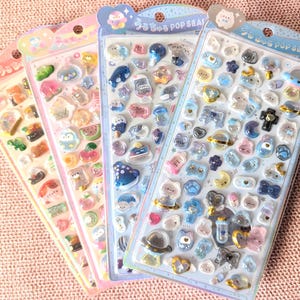 3D BONBON Popseal Sticker Drop Stick Seal | Harde hars | CRUX | Unieke en schattige decoratie voor je huis