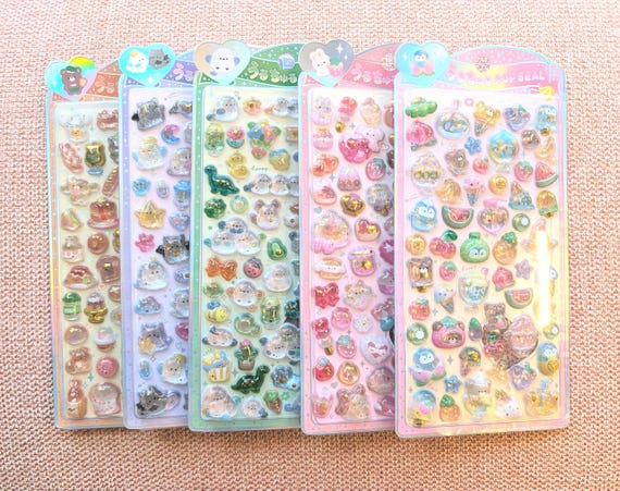 3D BONBON Popseal Sticker Drop Stick Seal | Hard Resin | CRUX