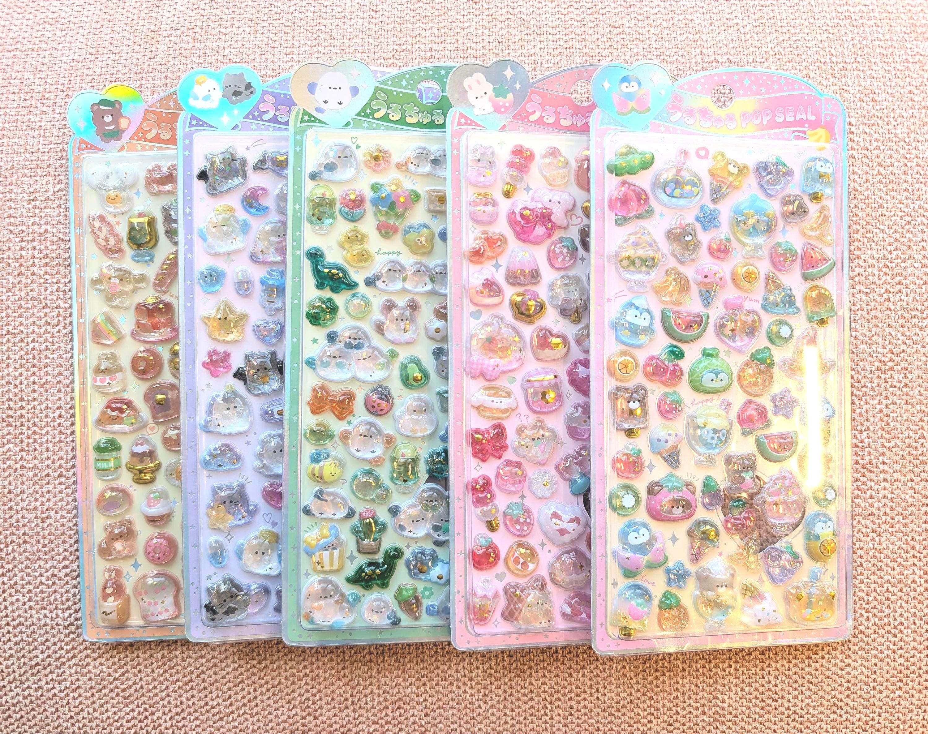 3D BONBON Popseal Sticker Drop Stick Seal | Hard Resin | CRUX