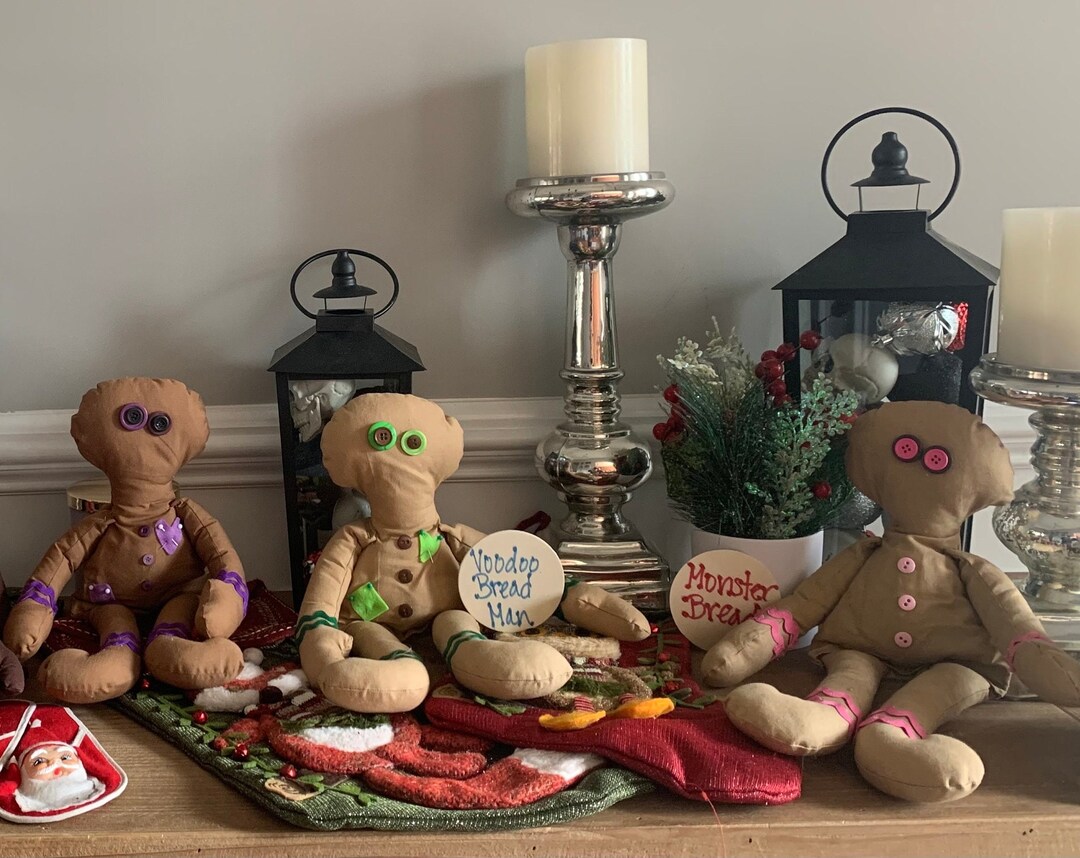 Gingerbread Man Gingerdead Man Zombiebread Man Dark Christmas Creepmas Gothmas Horror Christmas