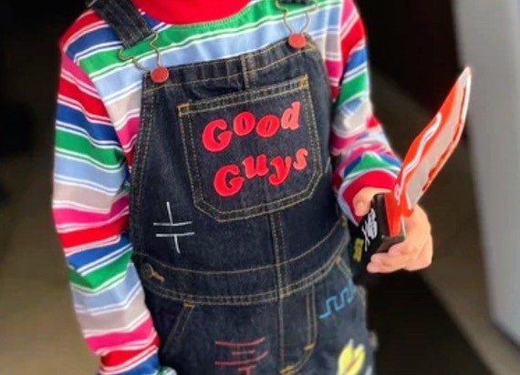 Denim Demon Chucky Costume for Men Denim Demon Chucky Costume for Men