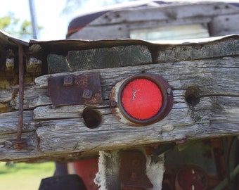 Fine Art Rustic Wooden Truck Bumper Photograph Vintage Truck Bed Print Wall Art