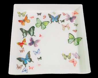 Butterfly Resin Tray