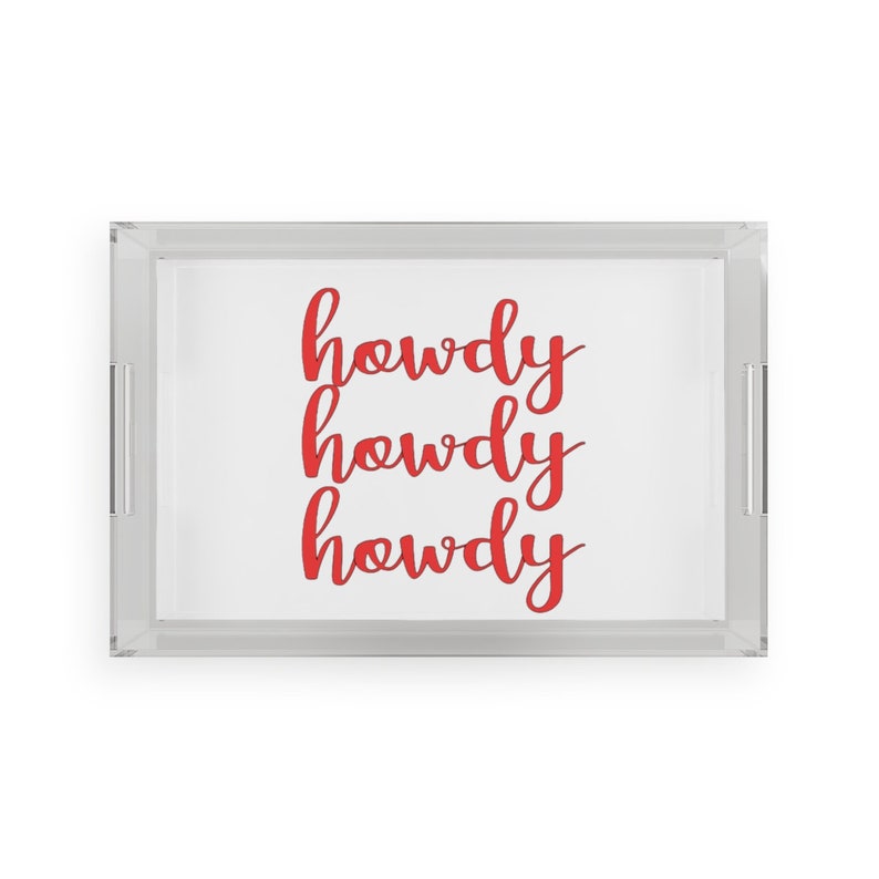Acrylic Serving shops Tray