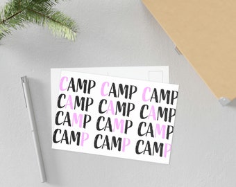 Camp: Postcards