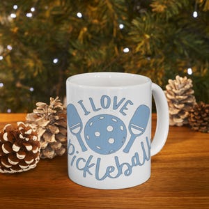 Pickleball Mug, Pickleball Player Gift, Pickleball Lover Cup, Pickleball Fan Present, Pickleball Enthusiast Drinkware, Pickleball Tournament