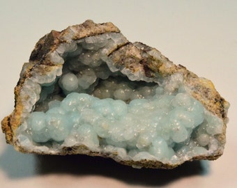 SMITHSONITE Mineral Specimen BLUE Choix Mexico 110grams MIN10