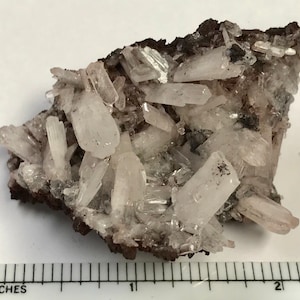 HEMIMORPHITE Santa Eulalia Chuhua Mexico Crystals in Matrix 5x4x3 cm MIN41