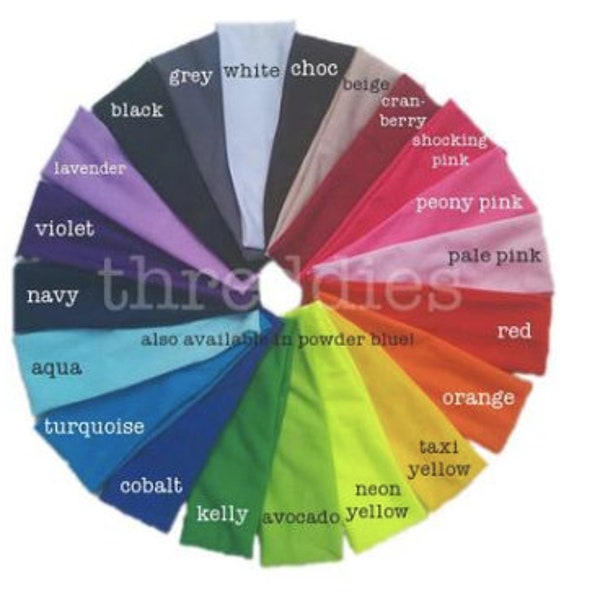Custom Ultra Soft Cotton Headbands