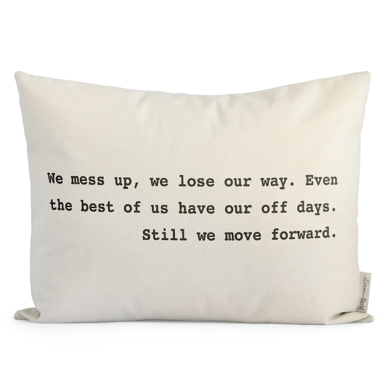 Your Favorite Quote on A Pillow Gift for Boyfriend Best Etsy