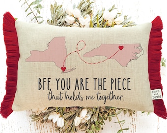 Inspirational Pillow For BFF, Thank You Gift, Coworker Thank You Gifts, Got Your Back Roommate Gift, Appreciation BFF Gift, Unique Pillows