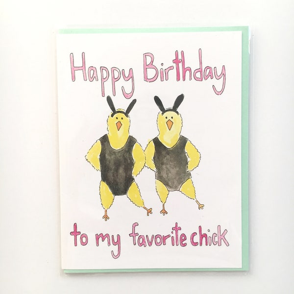 Sister Birthday Card, Twin Notecard, Happy Birthday, BFF Card, Bestie Birthday, Watercolor Card, Friend Notecard, Emoji Note, Hand Lettered