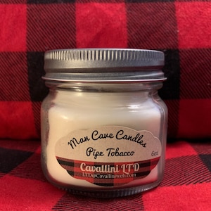 Pipe Tobacco Soy Candle