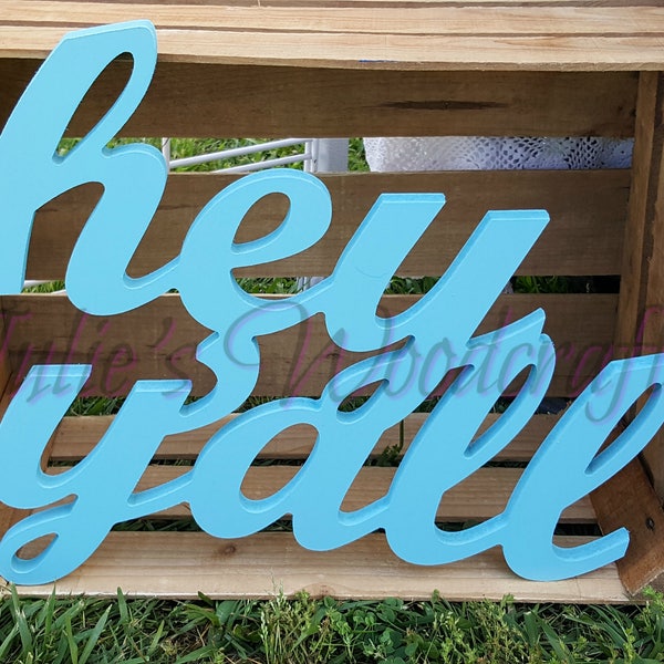 Hey Yall Sign - Etsy