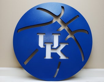 UK Wooden Basketball Door Hanger