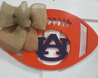 AU Football Door Hanger