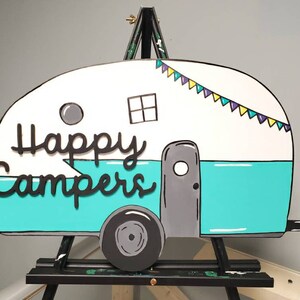 Wood Camper Door Hanger Blank DIY