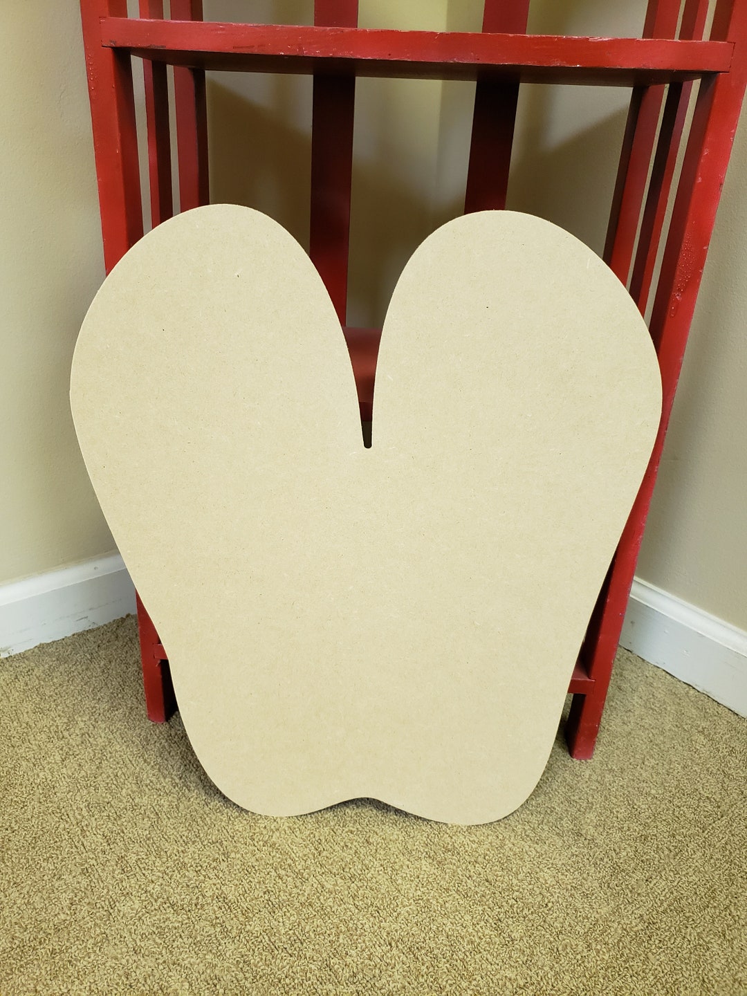 Flip Flop Lake Beach House Summer Wood Door Hanger Blank Shape - Etsy