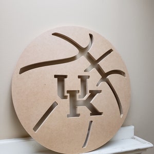 UK Wooden Basketball Door Hanger image 2