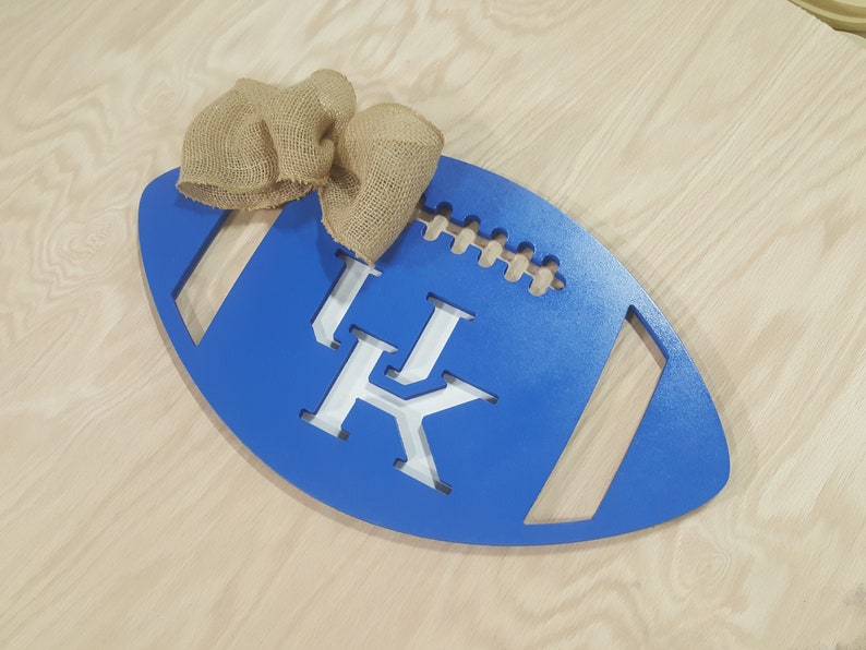 UK Wooden Basketball Door Hanger image 4