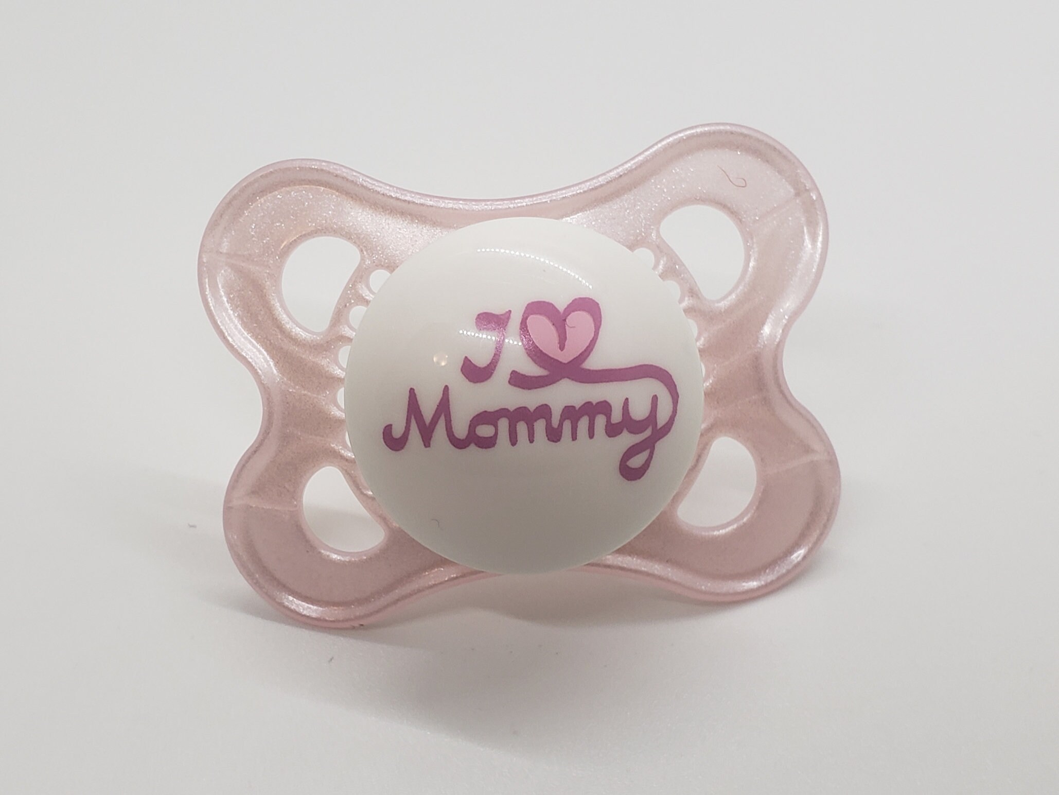Modified i Love Mommy Pacifier for Reborn Baby Etsy Ireland