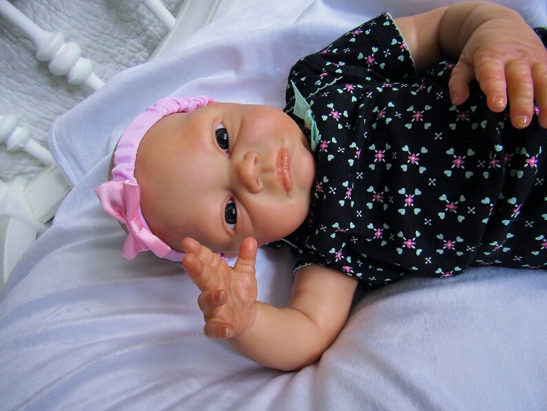 reborn baby girl eyes open