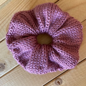 Knit Hair Scrunchies