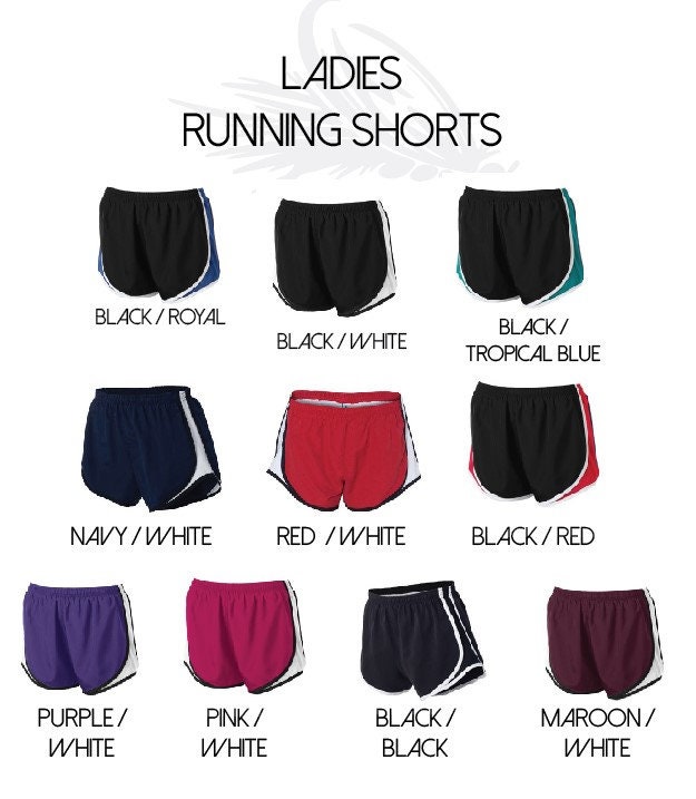DoodleDMonograms Monogrammed Athletic Shorts / Personalized Running Shorts / Monogrammed Gym Shorts