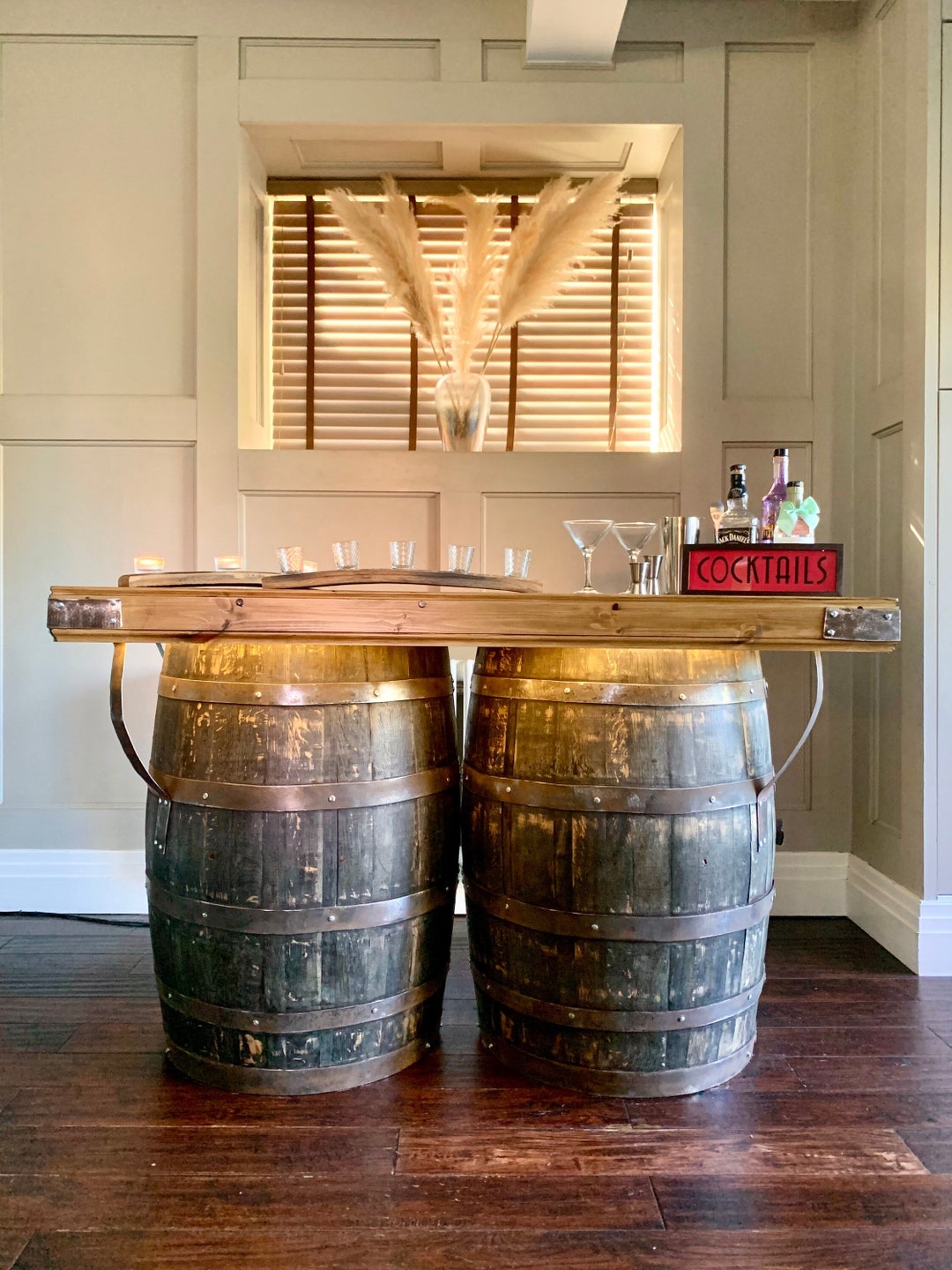 Home Bar Bar Oak Barrel Bar Scotch Whisky Barrel the Etsy UK