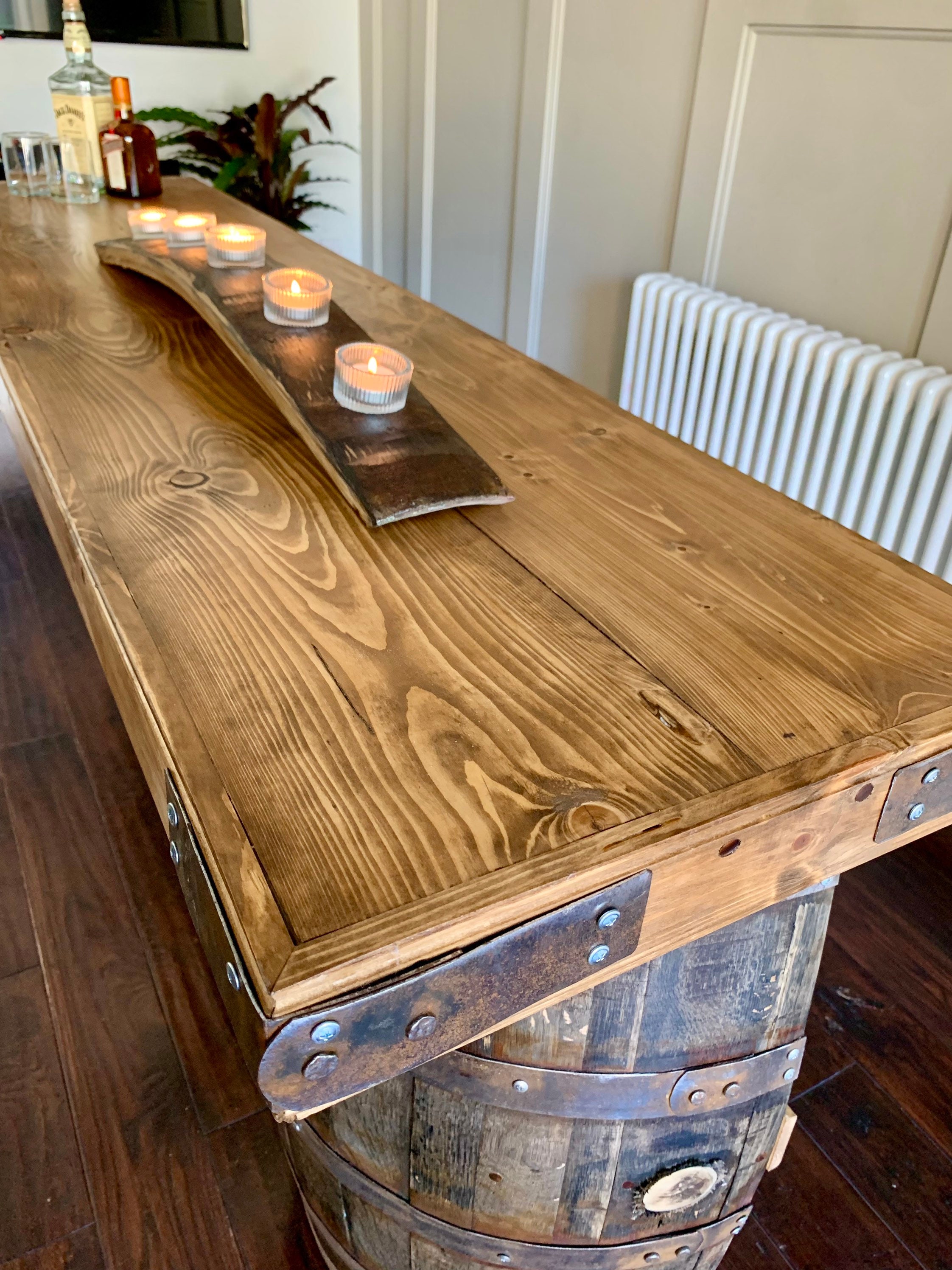 Home Bar Personalised Home Bar scotch Whisky Barrel the Etsy UK