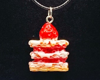 Strawberry Shortcake Necklace