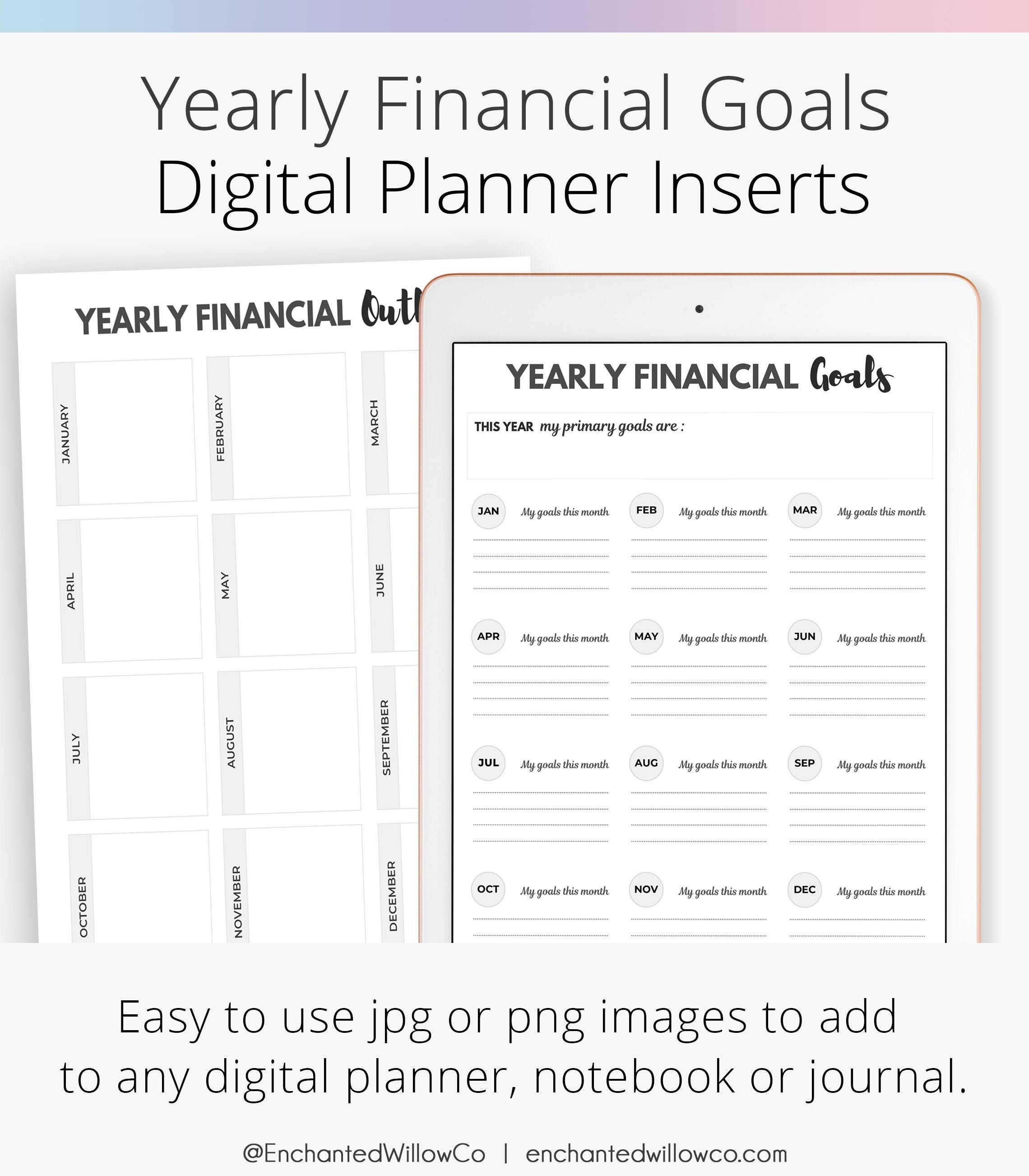 Digital Budget Planner for iPad GoodNotes Digital Finance Etsy