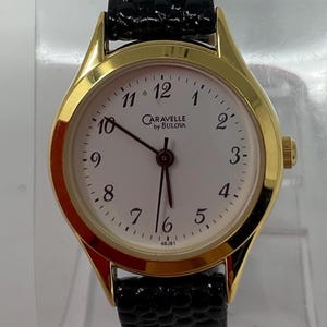 Caravelle By Bulova 48H38 New Battery Ladies Watch 17MM 7\