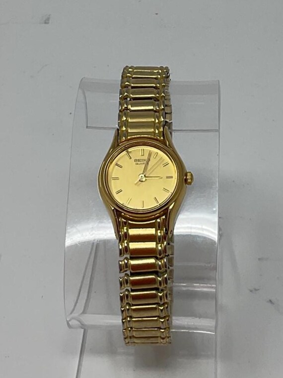 slim fit dress slacks Near Mint 1983 Seiko Ultra-Slim Golden Men's Dress Watch  Mecalco & Co