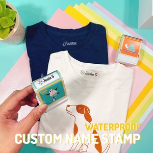 Timbro per vestiti, timbro per tessuto, timbro per nome vestiti, timbro per nome tessuto, timbro per abbigliamento
