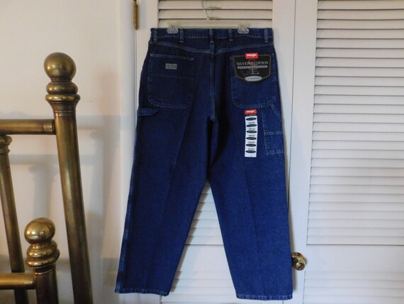 wrangler loose fit carpenter jeans
