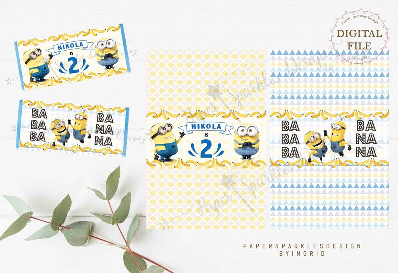 Cartoon Chocolate Wrappers image 2