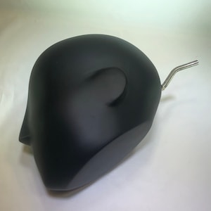 Mannequin Head Androgynous Vintage Display Manikin Dummy Metal Neck Rod