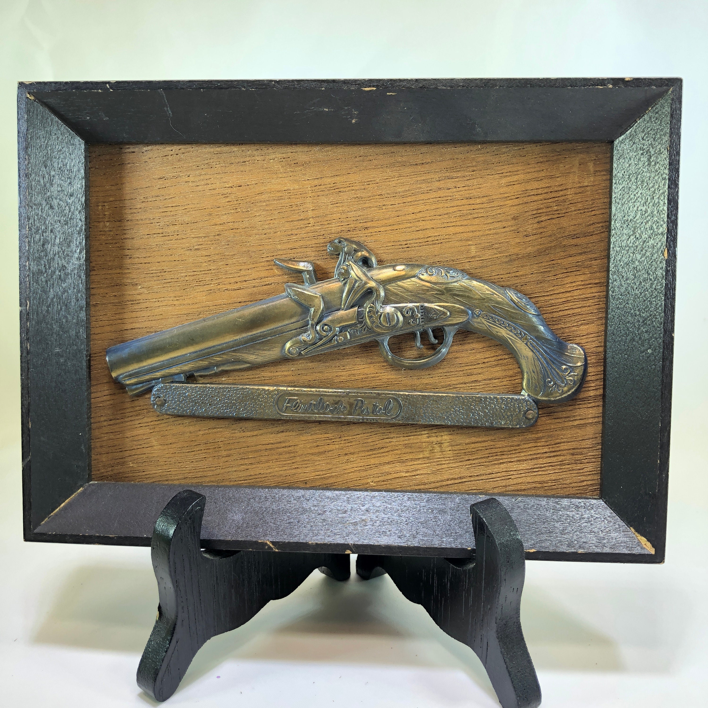 Pistol Wall Art Set/3 Commemorative Display | Etsy