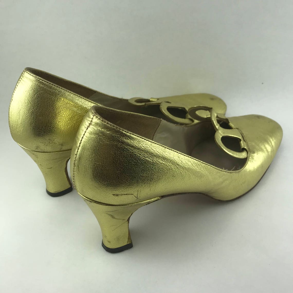 gold balenciaga shoes