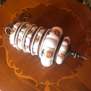 Ceiling Pendant Vintage Italian Ceramics Decor