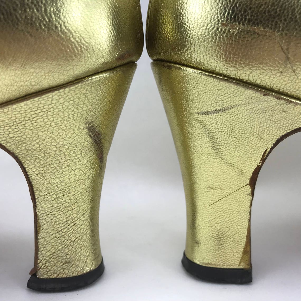 gold balenciaga shoes