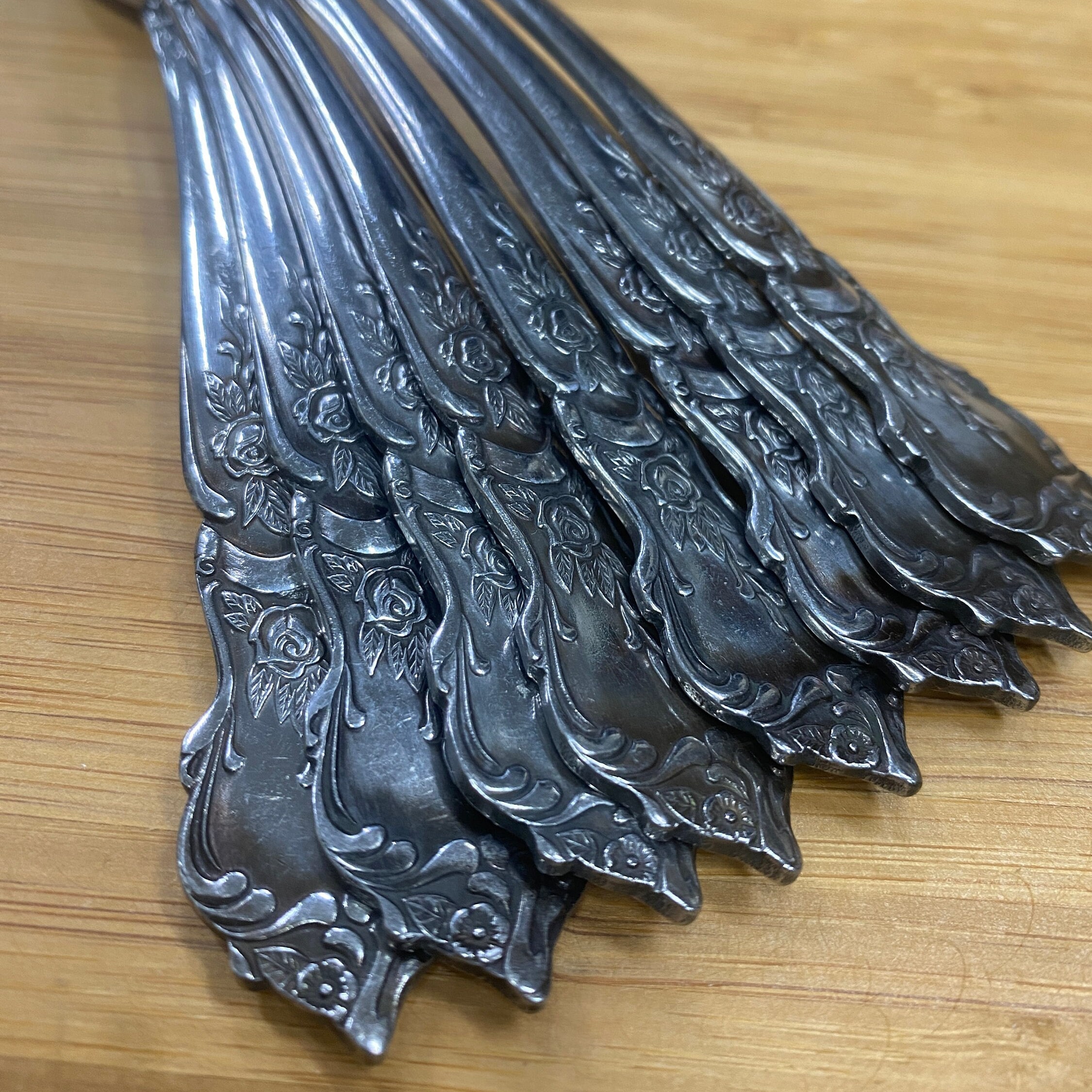 M559 1920s ナバホ族 シルバー ターコイズ ミニスプーン M559 1920s ナバホ族 シルバー ターコイズ ミニスプーン