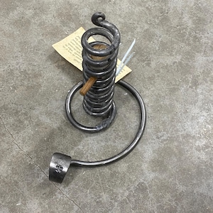 Courting Candle Hand-forged Iron Artistry Mountain-Stream-Forge Oregon