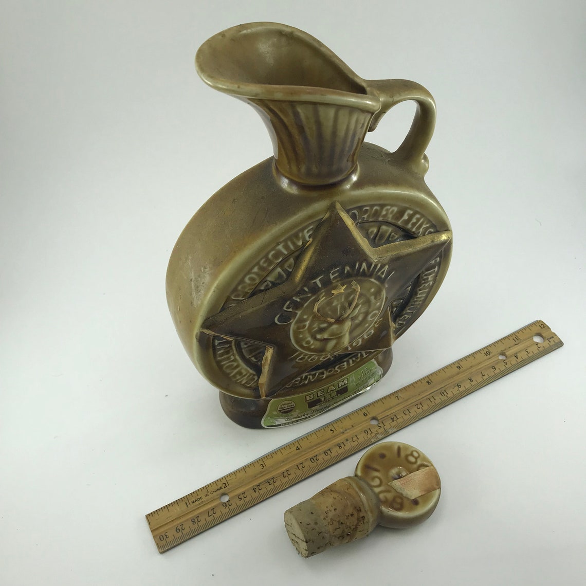 1968 Jim Beam Elks Club Centennial Decanter Etsy