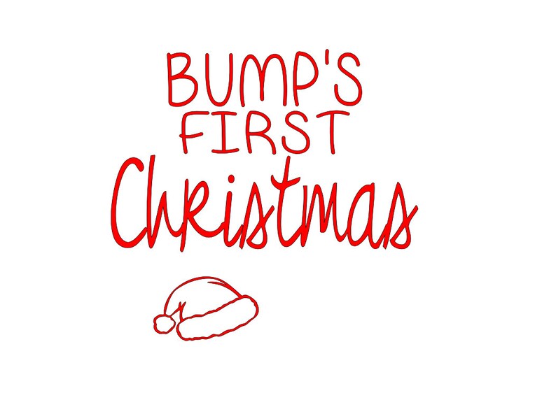 Download Bump's First Christmas SVG Christmas SVG Baby svg | Etsy