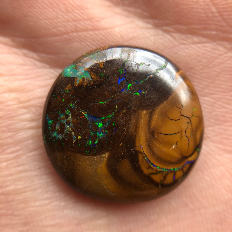 Natural Australian Koroit boulder opal